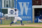 Baseball vs CGA  Wheaton College Baseball vs Coast Guard Academy during game two of the NEWMAC semi-finals playoffs. - (Photo by Keith Nordstrom) : Wheaton, baseball, NEWMAC